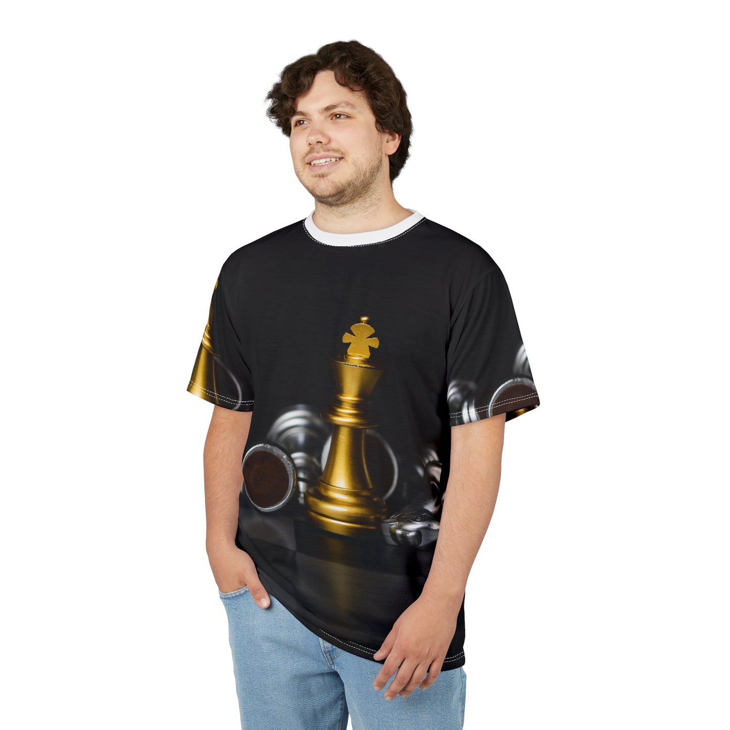 Chess Graphic Tee - Unisex Cut & Sew T-Shirt