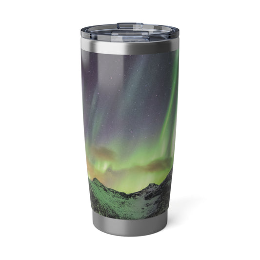 Aurora Borealis 20oz Tumbler - Travel Mug for Adventurers & Nature Lovers