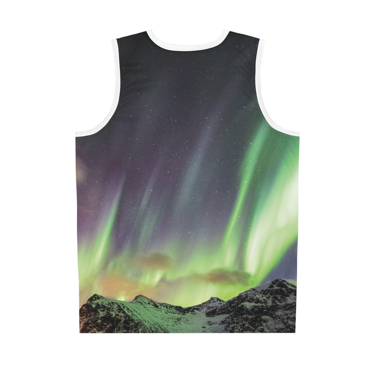 Northern Lights Basketball Jersey (AOP)