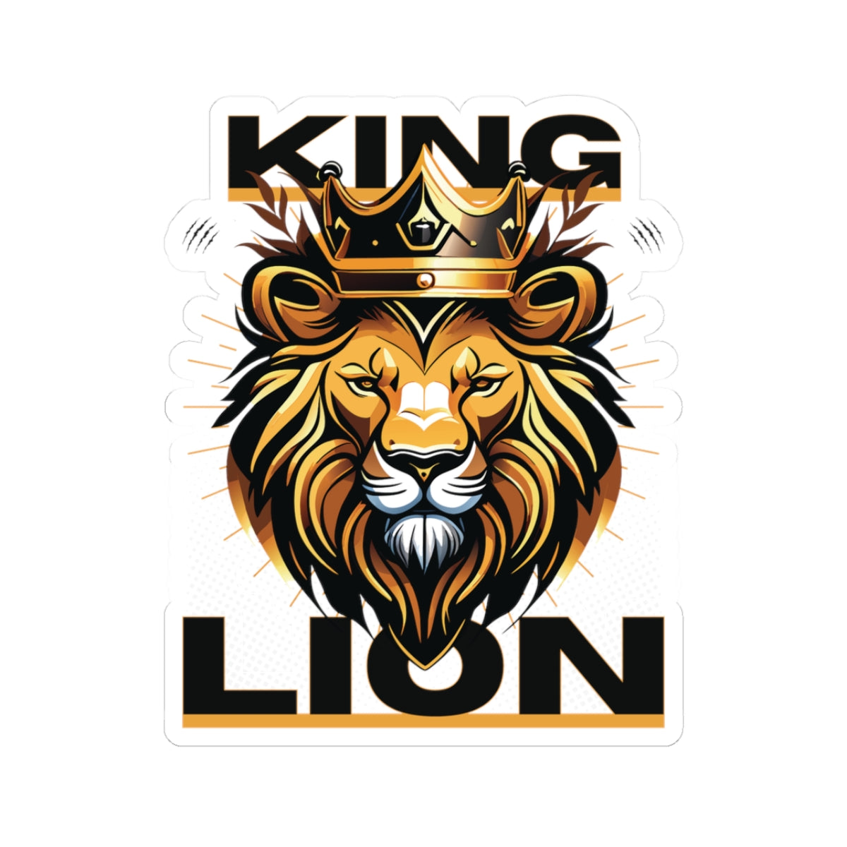 King Lion Sticker