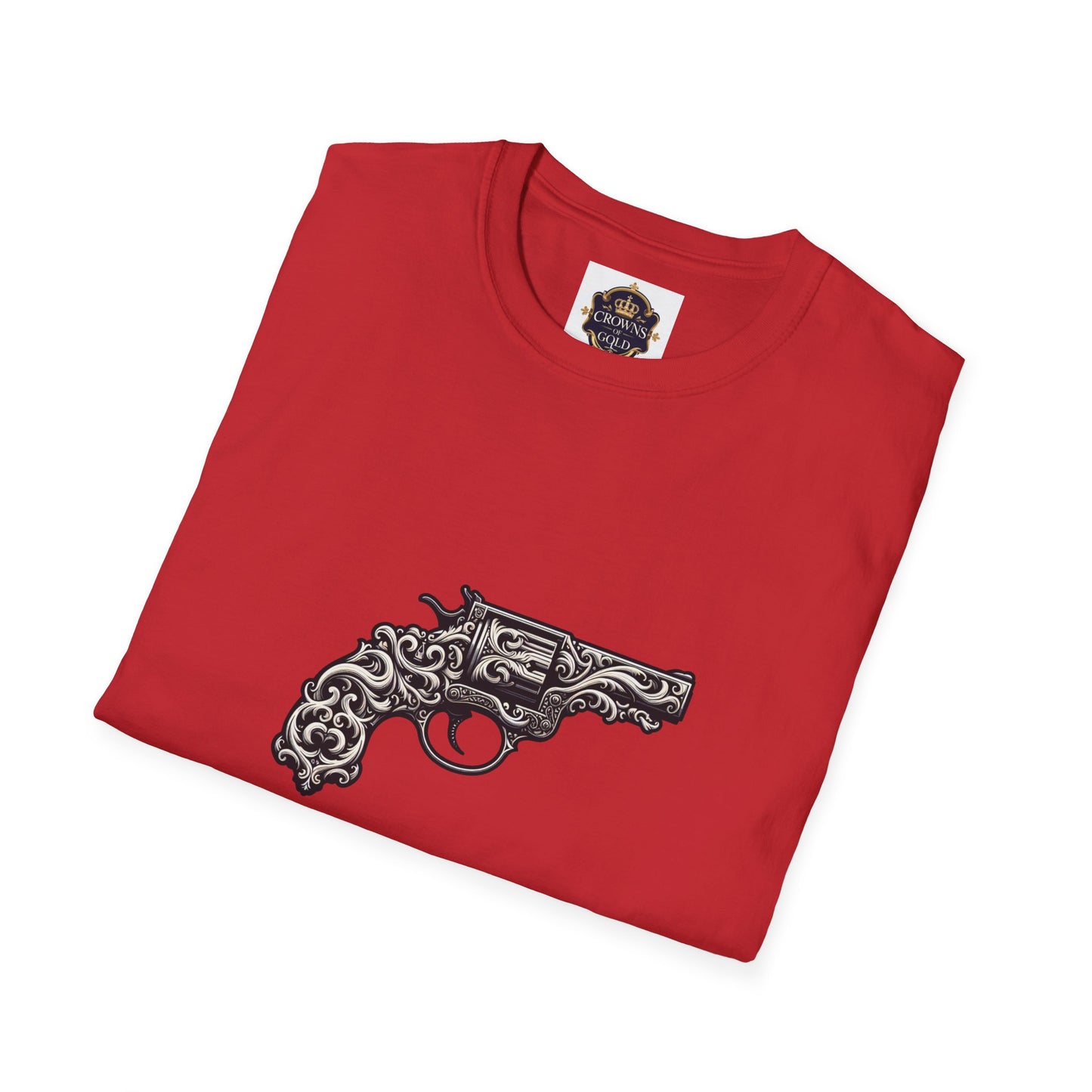 Vintage-Inspired Gun Graphic Unisex T-Shirt