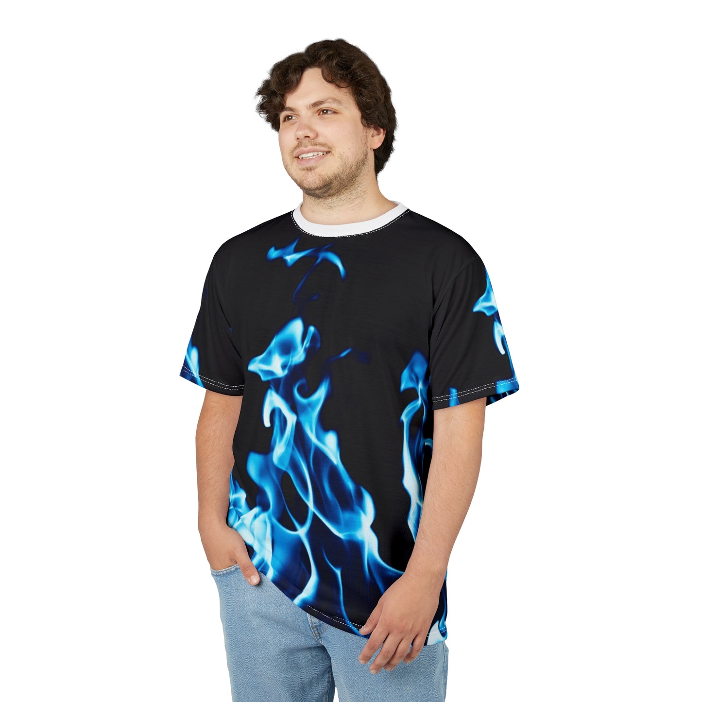 Fire-Print Unisex Tee