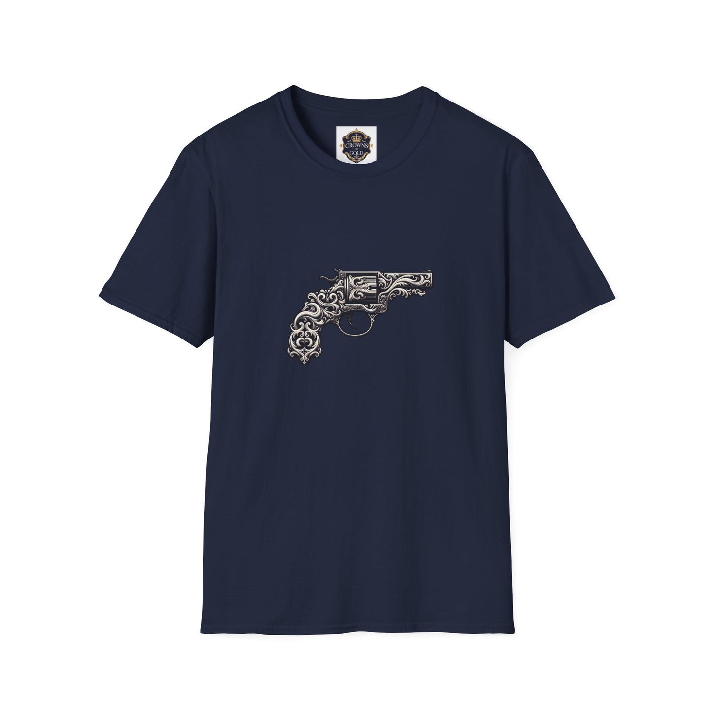 Vintage-Inspired Gun Graphic Unisex T-Shirt