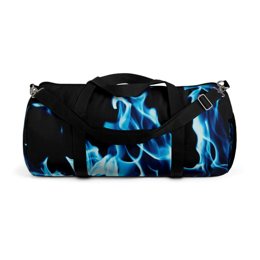 Flame-Design Duffel Bag for Travel, Gym Bag, Sports Bag, Fire-Inspired Luggage