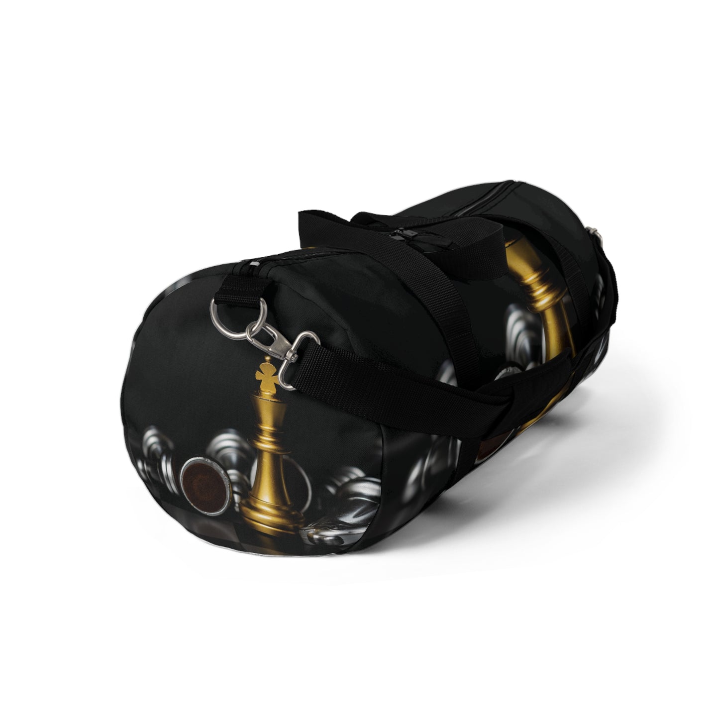 Chess-Themed Duffel Bag for Players, Sports Gear Bag, Travel Bag for Chess Lovers, Gym Duffle, Unique Gift for Gamers