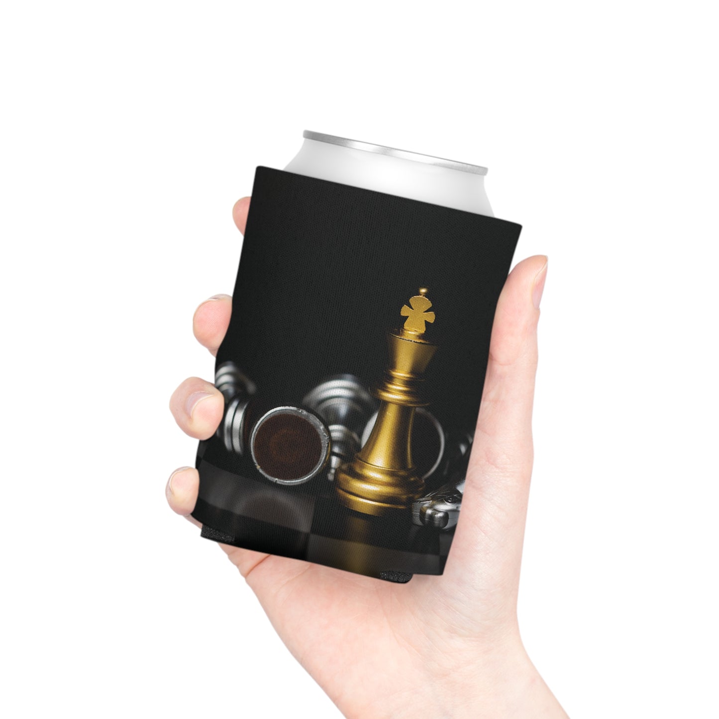 Chess Piece Can Cooler, Game Night Accessory, Drinks Holder Gift, Gamer Cooler, Unique Party Favor