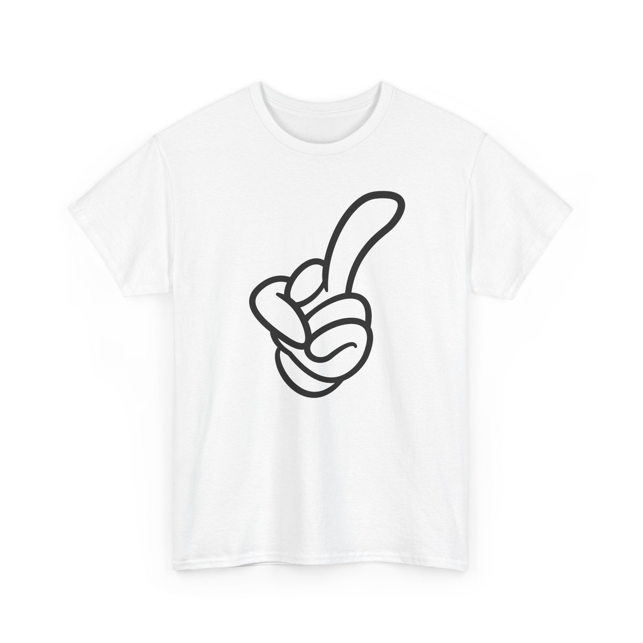 Middle Finger Graphic Tee