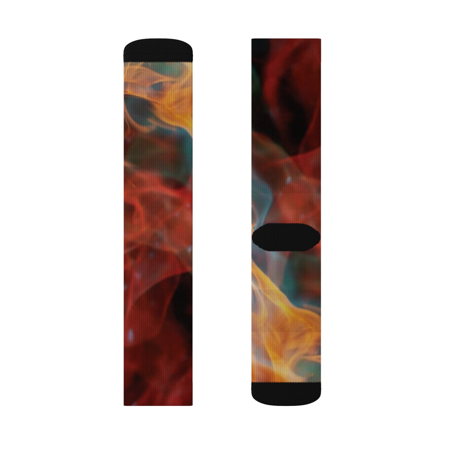 Fiery Sublimation Socks, Colorful Artistic Sock Gift, Unique Fashion Accessories for Men, Trendy Sock Collection, Cozy [...]
