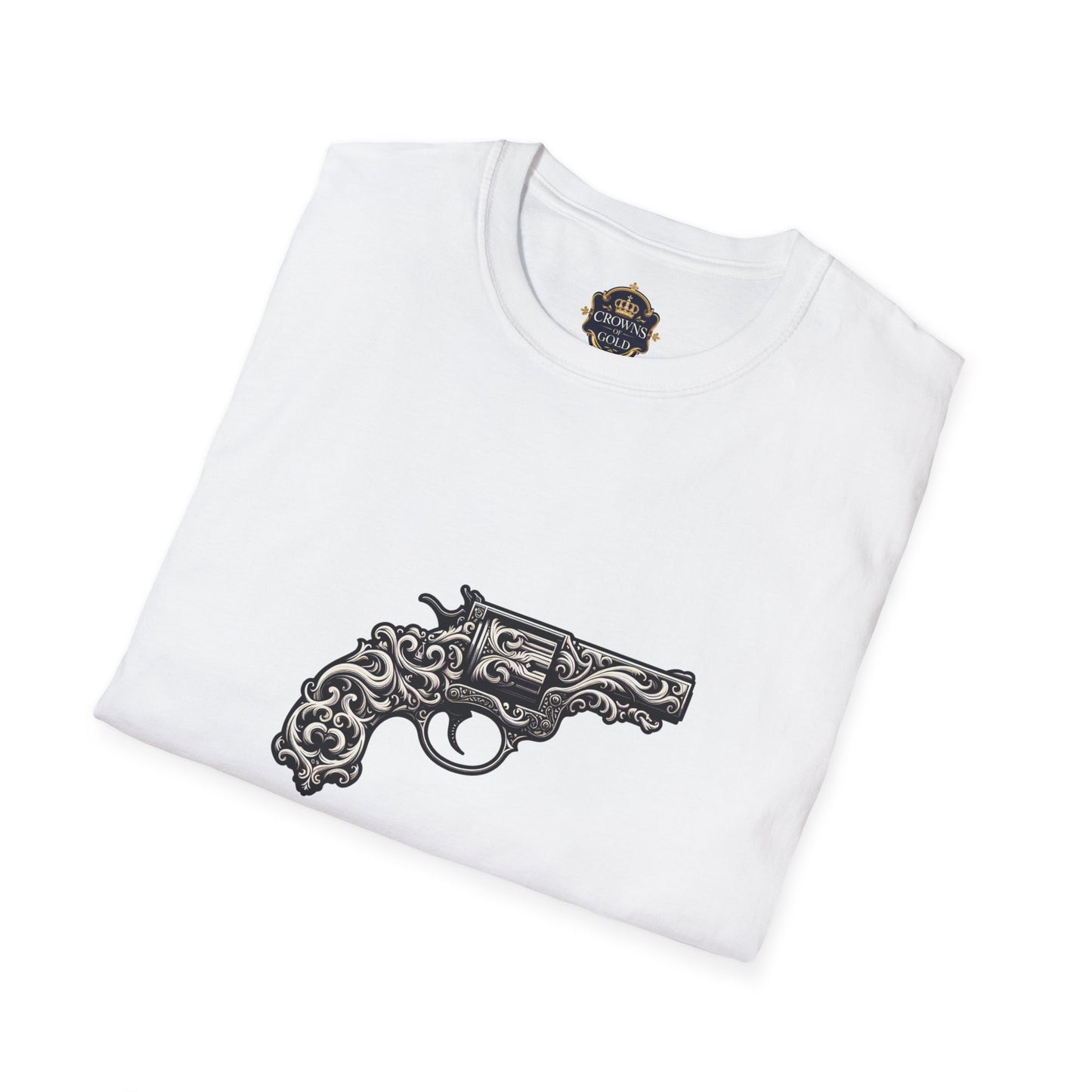 Vintage-Inspired Gun Graphic Unisex T-Shirt
