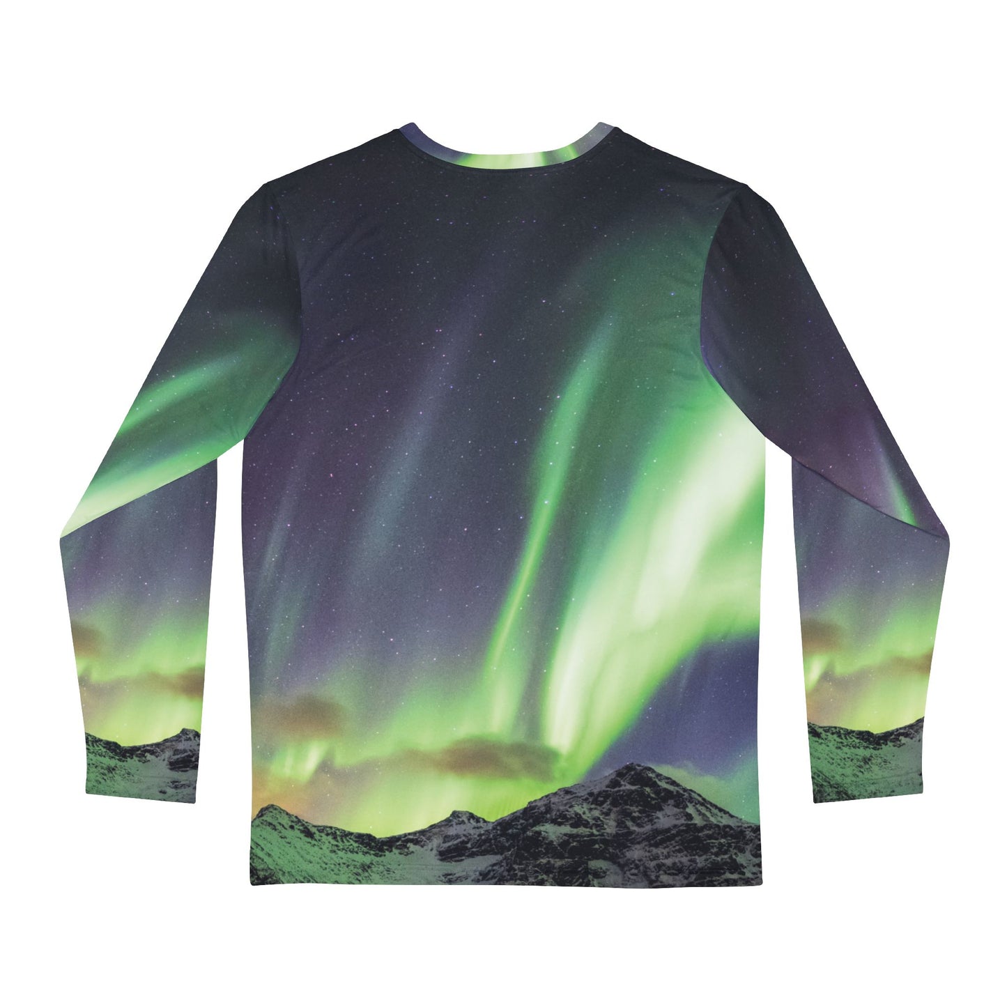 Northern Lights Men's Long Sleeve Shirt (AOP)