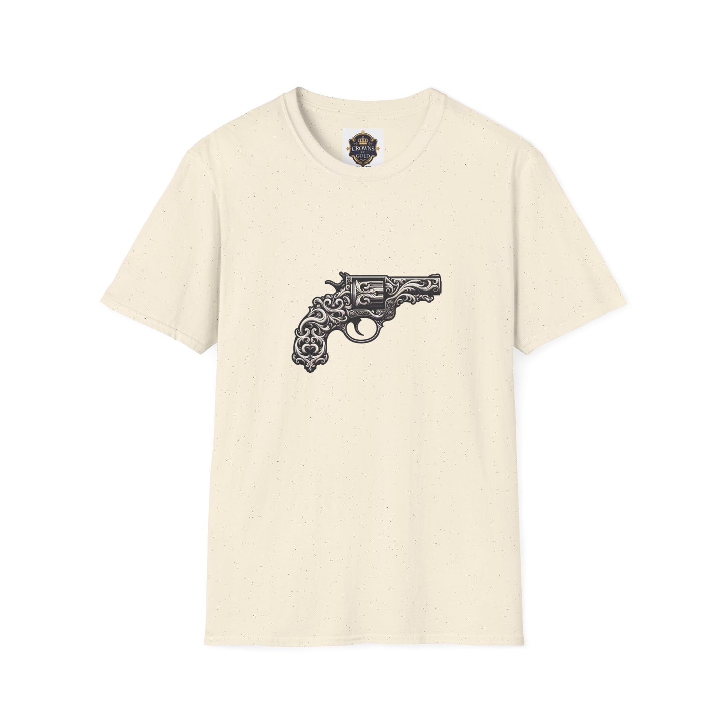 Vintage-Inspired Gun Graphic Unisex T-Shirt