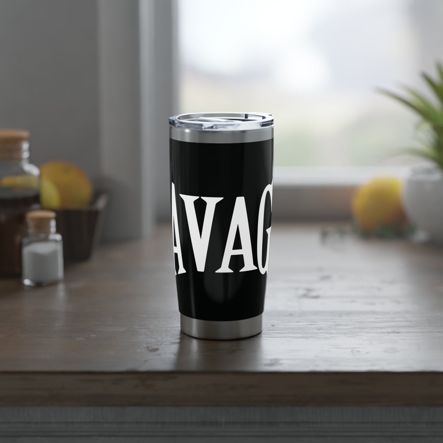 Savage Travel Tumbler – Stylish 20oz Insulated Cup for Adventurers