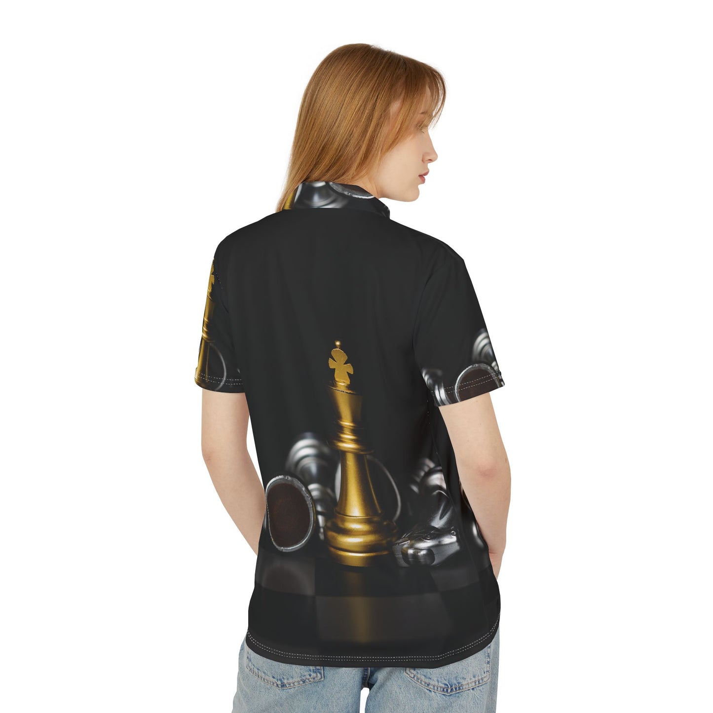 Chess-Themed Unisex Polo Shirt, Stylish Casual Wear for Chess Lovers, Unique Gift for Players and Fans, Game Night Attire, Perfect for [...]